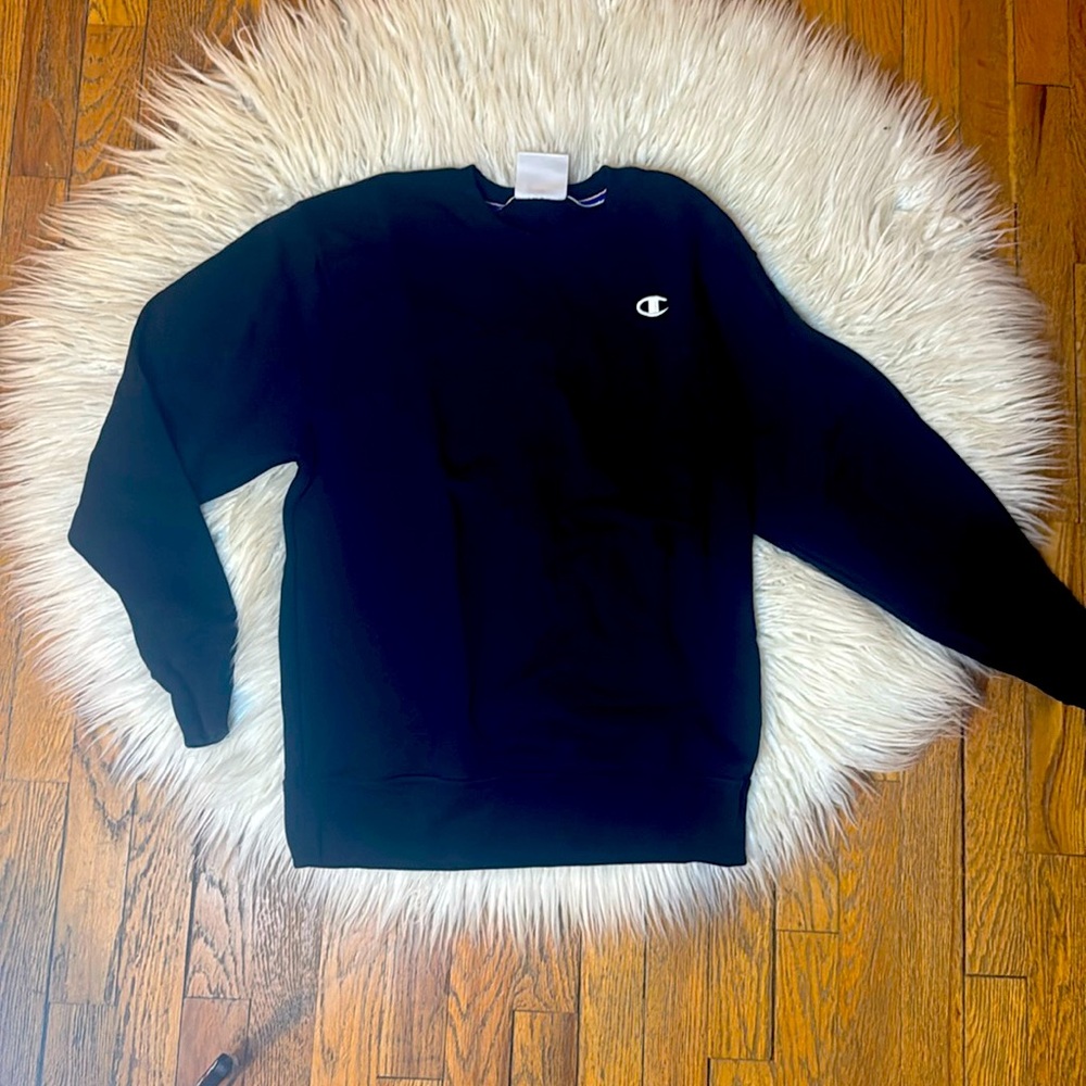 Men’s Small Champion Black Sweatshirt